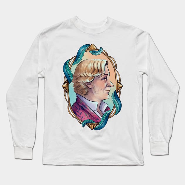 The Gentleman Pirate Long Sleeve T-Shirt by Molly11